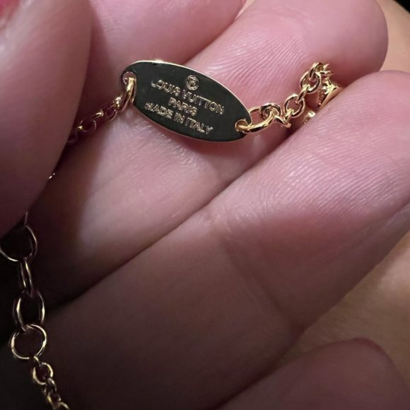 Authentic Louis Vuitton Flower Bracelet - Picture 8 of 9